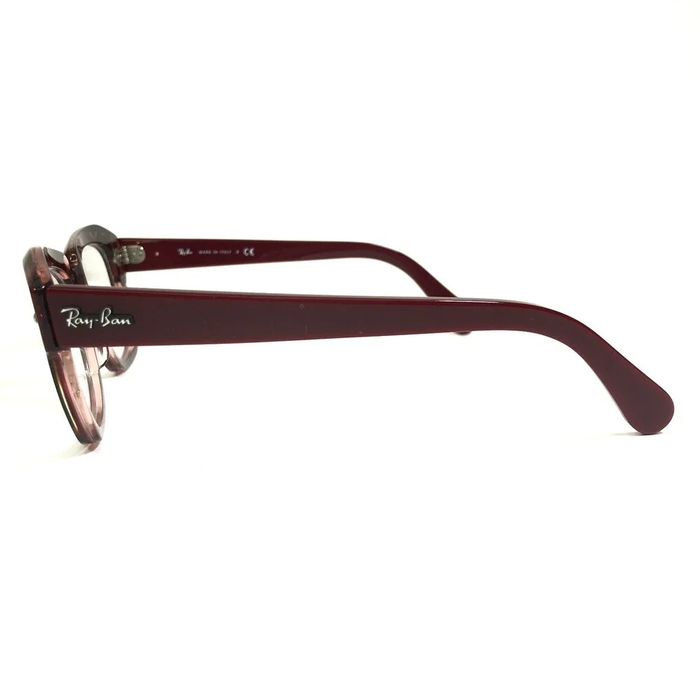 Ray-Ban Eyeglasses Frames RB5486 STATE STREET 8097 Red Gray Marble 48-20-145